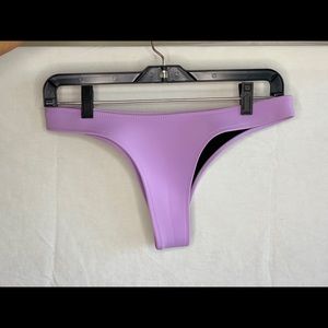 Purple Hoaka Bikini Bottom Thong